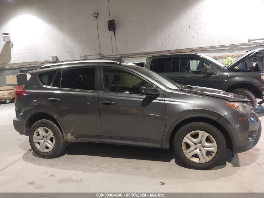 2015 Toyota Rav4 Le VIN: JTMBFREV0FD160848 Lot: 39364636