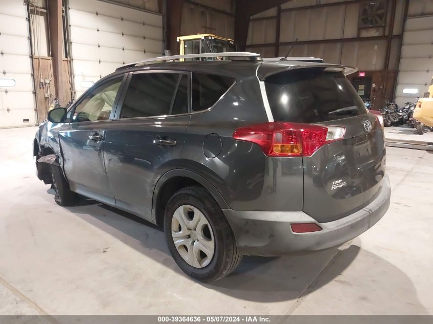 2015 Toyota Rav4 Le VIN: JTMBFREV0FD160848 Lot: 39364636