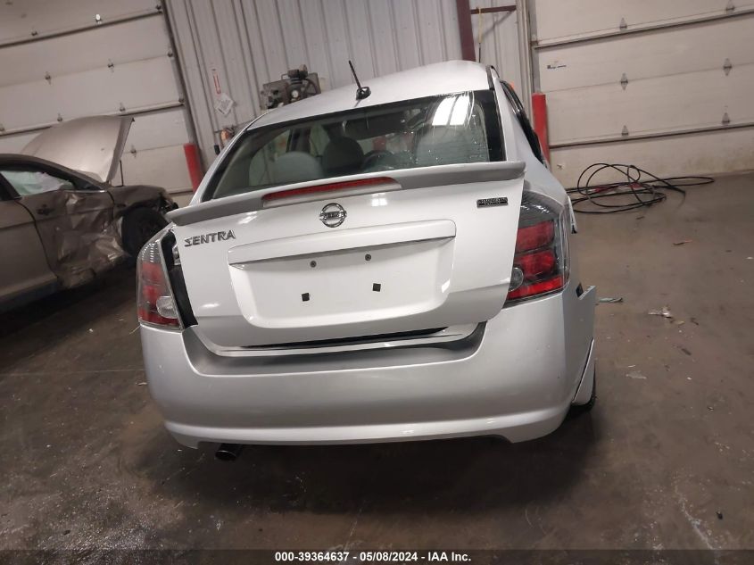 2012 Nissan Sentra 2.0 Sr VIN: 3N1AB6AP0CL615381 Lot: 39364637