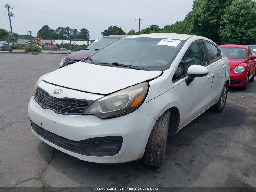 KNADM4A35C6058691 | 2012 KIA RIO