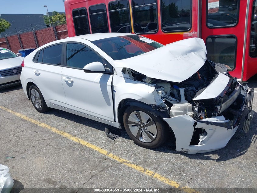 2017 Hyundai Ioniq Hybrid Blue VIN: KMHC65LC3HU039602 Lot: 39364659