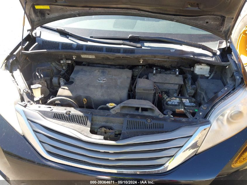 2012 Toyota Sienna Xle V6 8 Passenger VIN: 5TDYK3DC3CS213867 Lot: 39364671