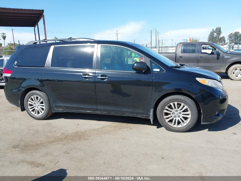 2012 Toyota Sienna Xle V6 8 Passenger VIN: 5TDYK3DC3CS213867 Lot: 39364671