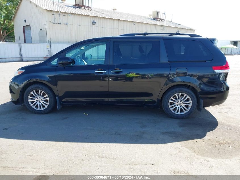 2012 Toyota Sienna Xle V6 8 Passenger VIN: 5TDYK3DC3CS213867 Lot: 39364671