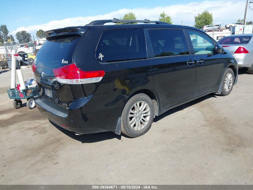 2012 Toyota Sienna Xle V6 8 Passenger VIN: 5TDYK3DC3CS213867 Lot: 39364671