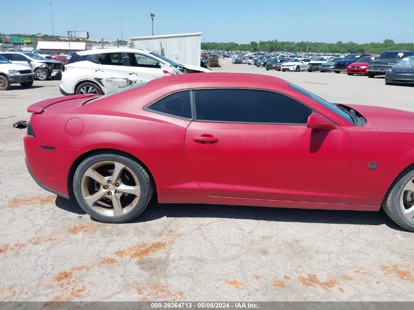 2014 CHEVROLET CAMARO 2LT - 2G1FC1E36E9168225