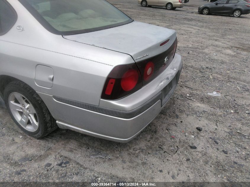 2002 Chevrolet Impala VIN: 2G1WF52E429112607 Lot: 39364714