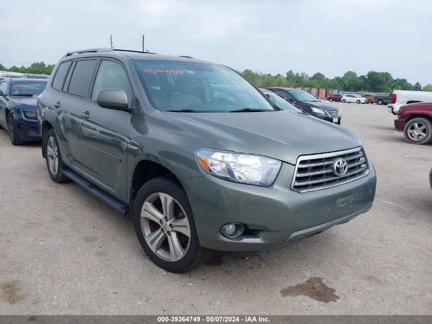 2009 Toyota Highlander Sport VIN: JTEDS43A492075479 Lot: 39364749