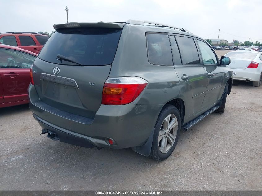 2009 Toyota Highlander Sport VIN: JTEDS43A492075479 Lot: 39364749