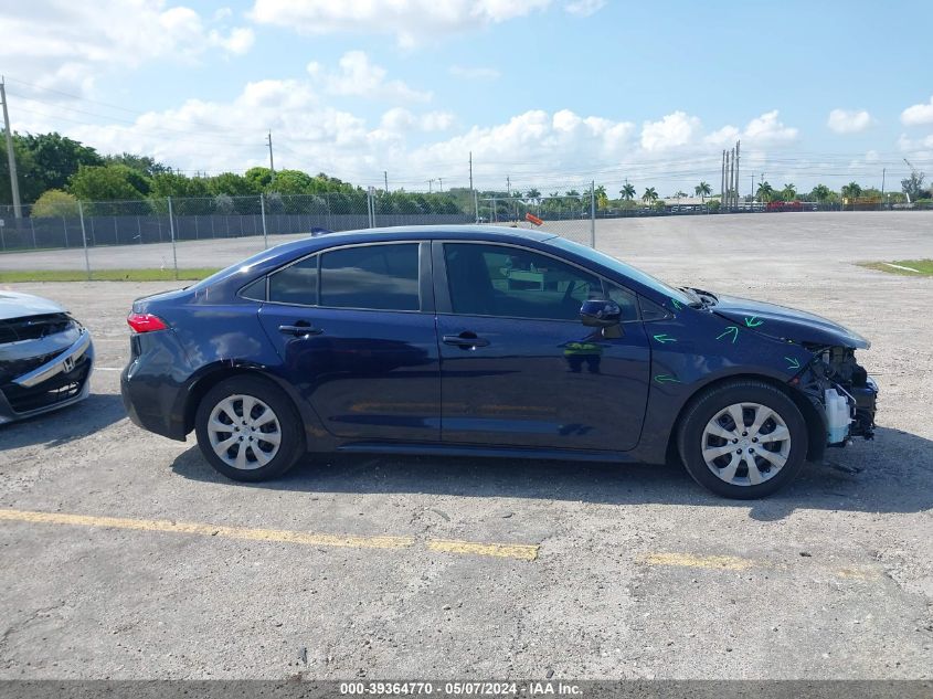 2024 Toyota Corolla Le VIN: 5YFB4MDE5RP110135 Lot: 39364770