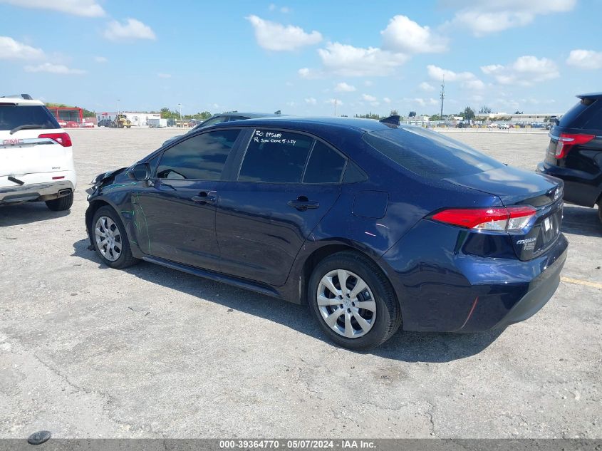 2024 Toyota Corolla Le VIN: 5YFB4MDE5RP110135 Lot: 39364770