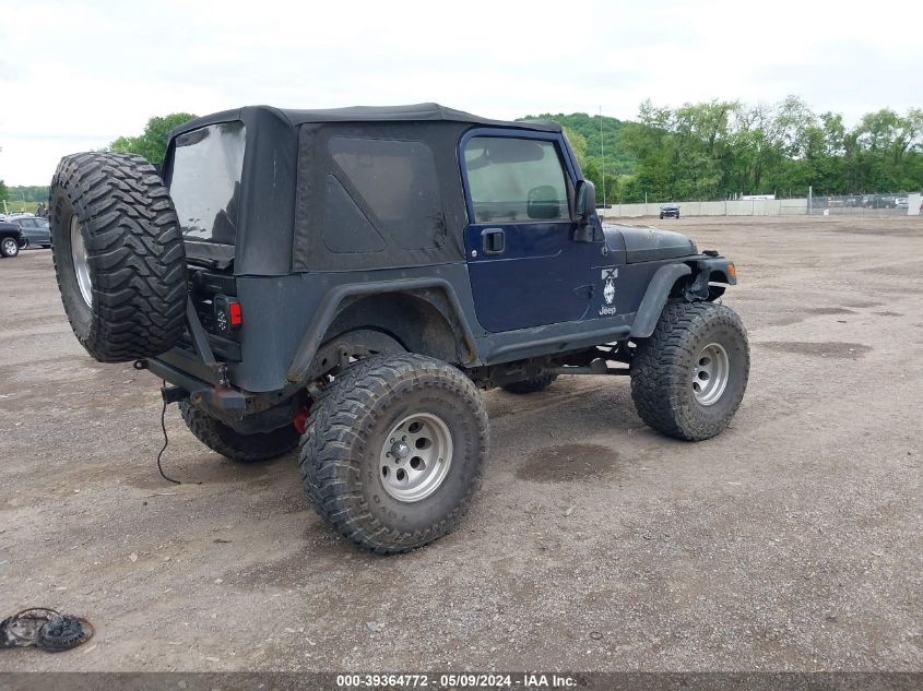 2004 Jeep Wrangler X VIN: 1J4FA39S64P770174 Lot: 39364772