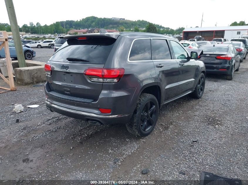 2016 Jeep Grand Cherokee High Altitude VIN: 1C4RJFCT5GC372083 Lot: 39364776