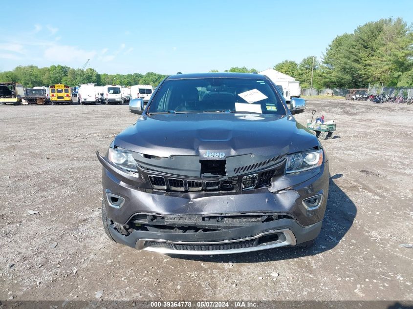 2016 Jeep Grand Cherokee Limited VIN: 1C4RJFBGXGC470417 Lot: 39364778