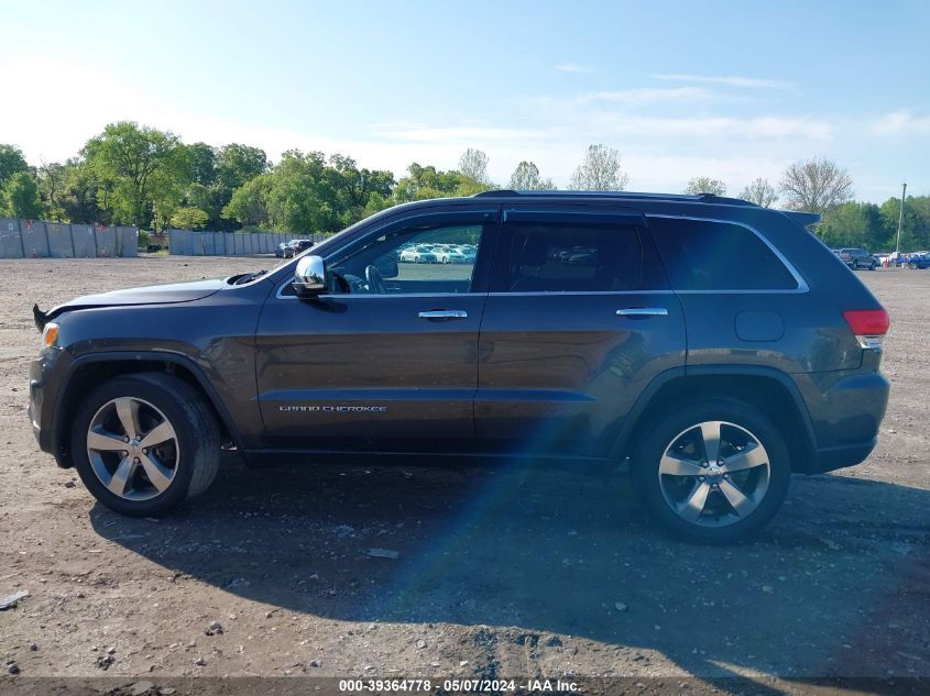 2016 Jeep Grand Cherokee Limited VIN: 1C4RJFBGXGC470417 Lot: 39364778