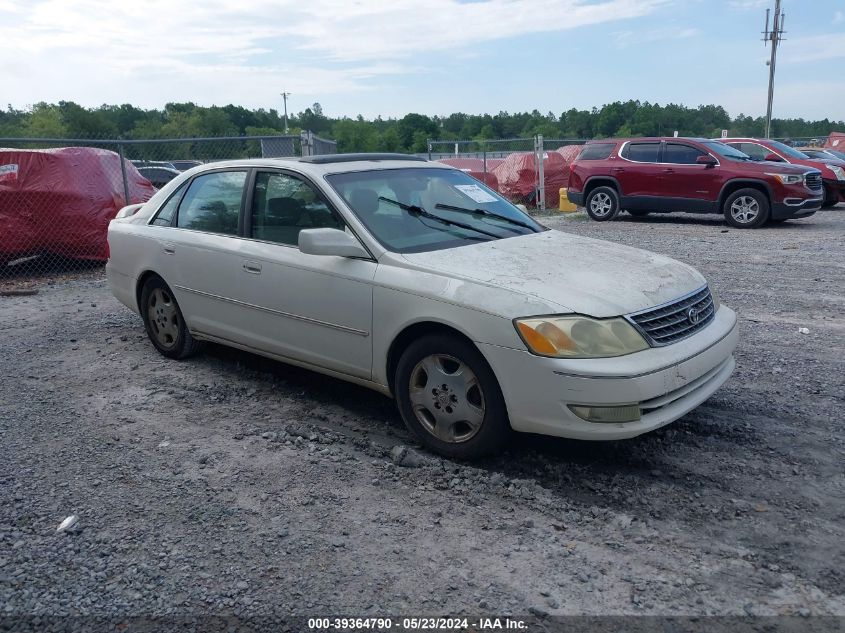 2003 Toyota Avalon Xls VIN: 4T1BF28B43U325459 Lot: 39364790