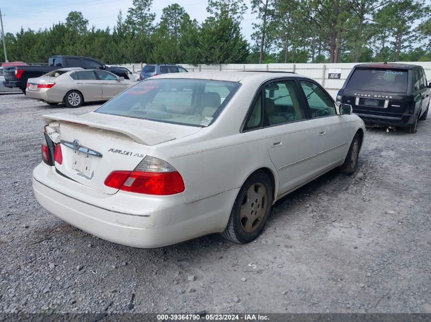 2003 Toyota Avalon Xls VIN: 4T1BF28B43U325459 Lot: 39364790