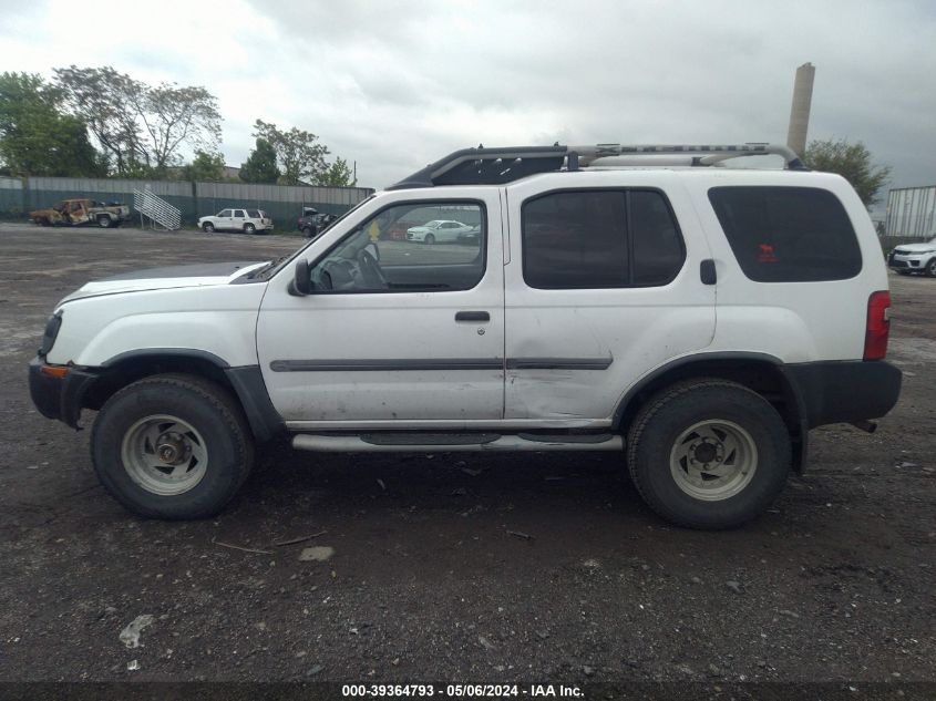 2002 Nissan Xterra Xe VIN: 5N1ED28Y42C550363 Lot: 39364793