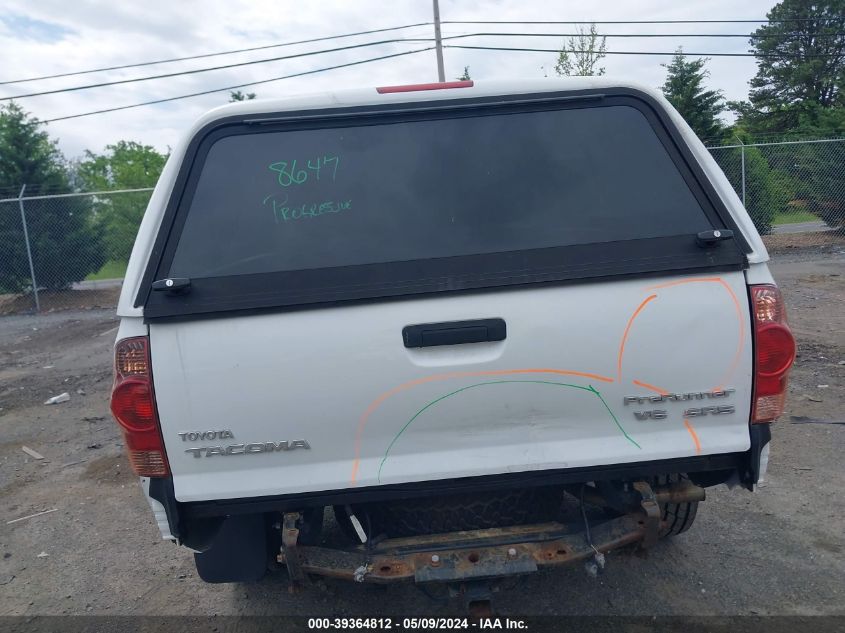 2006 Toyota Tacoma Prerunner V6 VIN: 5TETU62N76Z191678 Lot: 39364812