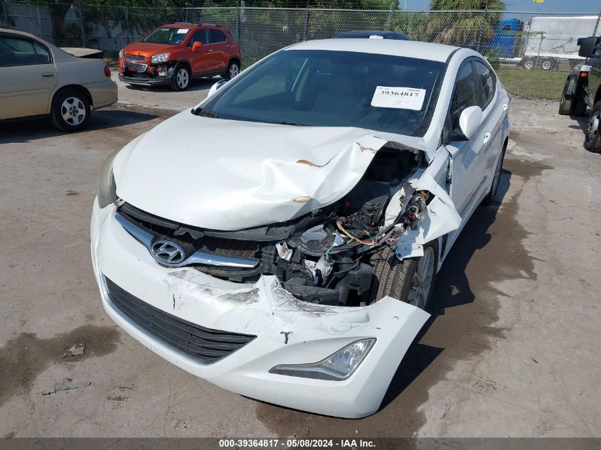 2015 Hyundai Elantra Se VIN: 5NPDH4AE8FH634891 Lot: 39364817