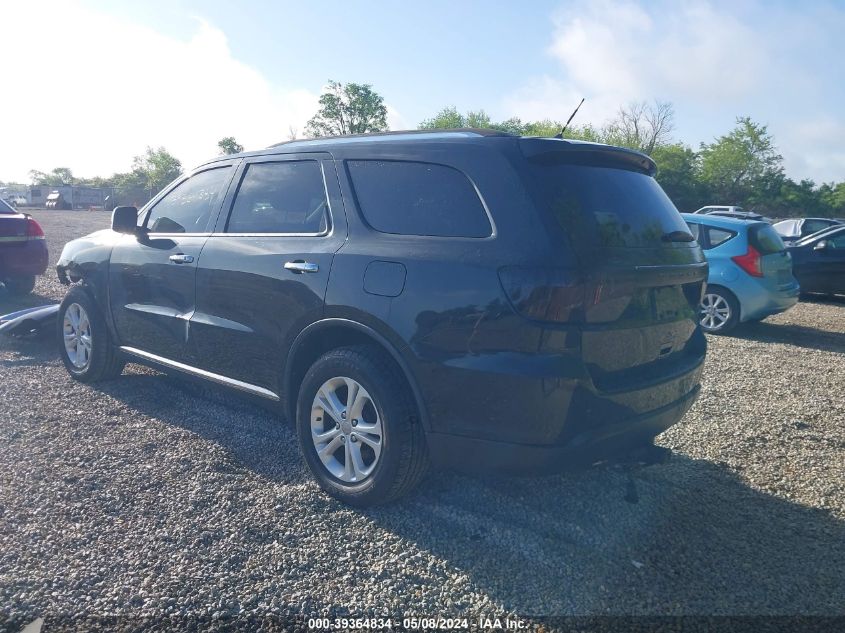 2013 Dodge Durango Crew VIN: 1C4RDJDG3DC660031 Lot: 39364834