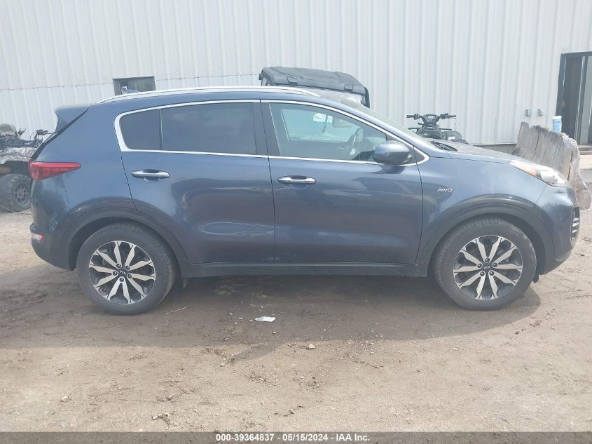 2017 Kia Sportage Ex VIN: KNDPNCAC3H7289940 Lot: 39364837