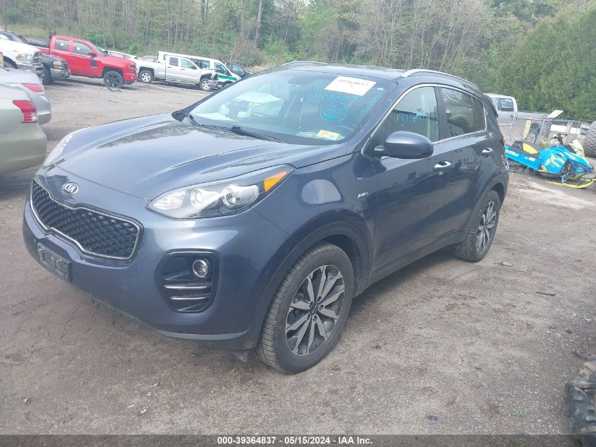 2017 Kia Sportage Ex VIN: KNDPNCAC3H7289940 Lot: 39364837