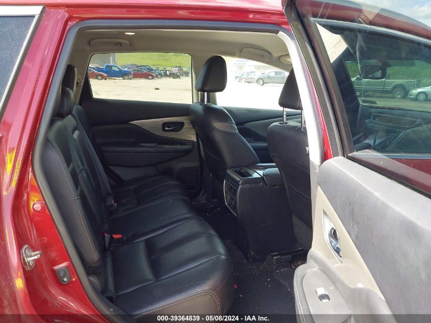 2015 Nissan Murano Platinum VIN: 5N1AZ2MH1FN213200 Lot: 39364839