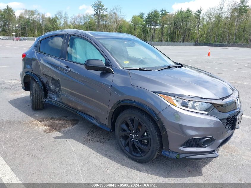 2022 Honda Hr-V Awd Sport VIN: 3CZRU6H15NM746163 Lot: 39364843