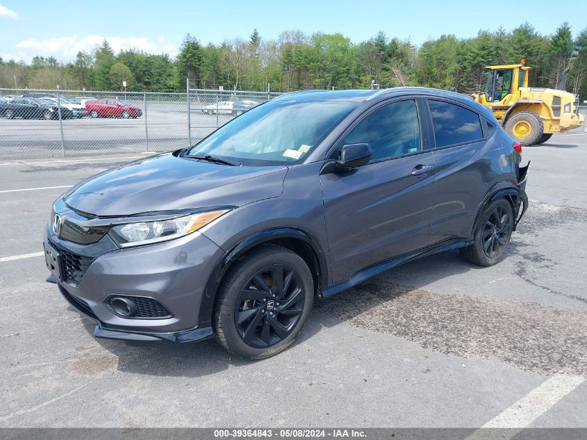 2022 Honda Hr-V Awd Sport VIN: 3CZRU6H15NM746163 Lot: 39364843