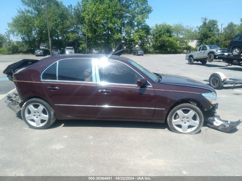 2006 Lexus Ls 430 VIN: JTHBN36F965044001 Lot: 39364851