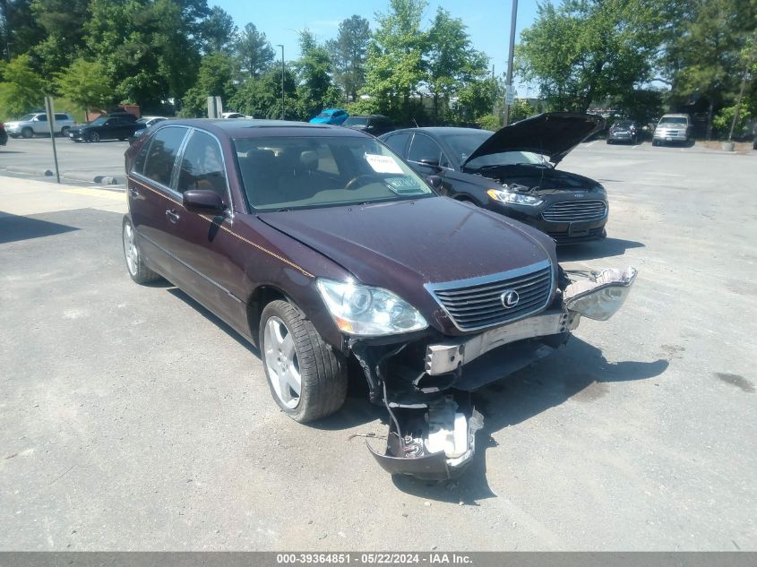 2006 Lexus Ls 430 VIN: JTHBN36F965044001 Lot: 39364851