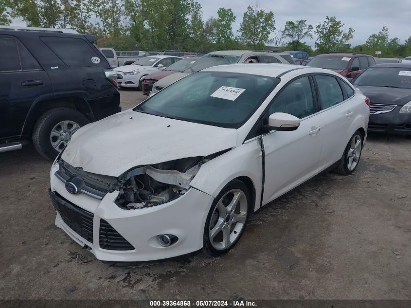 2014 Ford Focus Titanium VIN: 1FADP3J27EL379718 Lot: 39364868