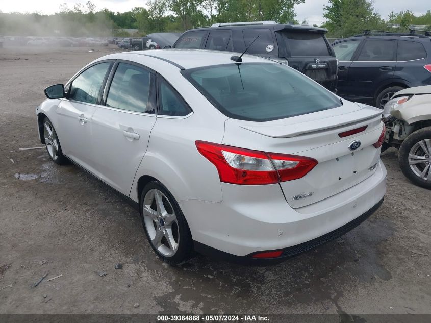 2014 Ford Focus Titanium VIN: 1FADP3J27EL379718 Lot: 39364868