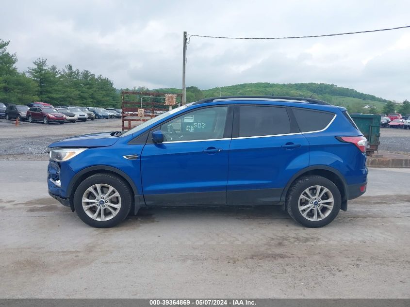 2018 Ford Escape Se VIN: 1FMCU9GDXJUC01313 Lot: 39364869