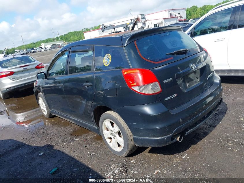 2004 Toyota Matrix Xr VIN: 2T1LR38EX4C185805 Lot: 39364879