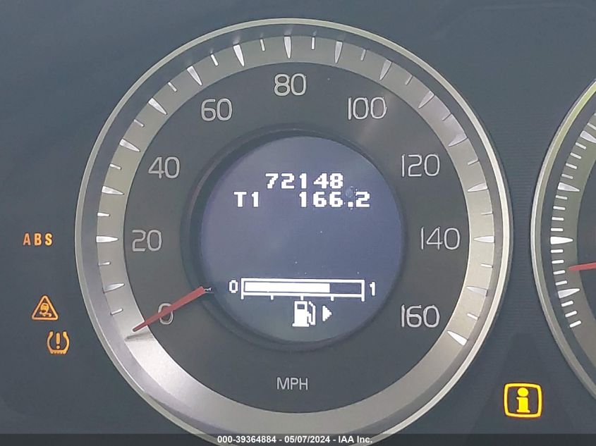 2013 VOLVO S80 3.2/3.2 PLATINUM/3.2 PREMIER PLUS YV1952AS4D1167704