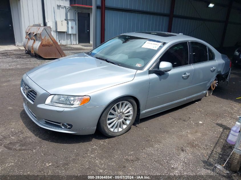 2013 VOLVO S80 3.2/3.2 PLATINUM/3.2 PREMIER PLUS YV1952AS4D1167704