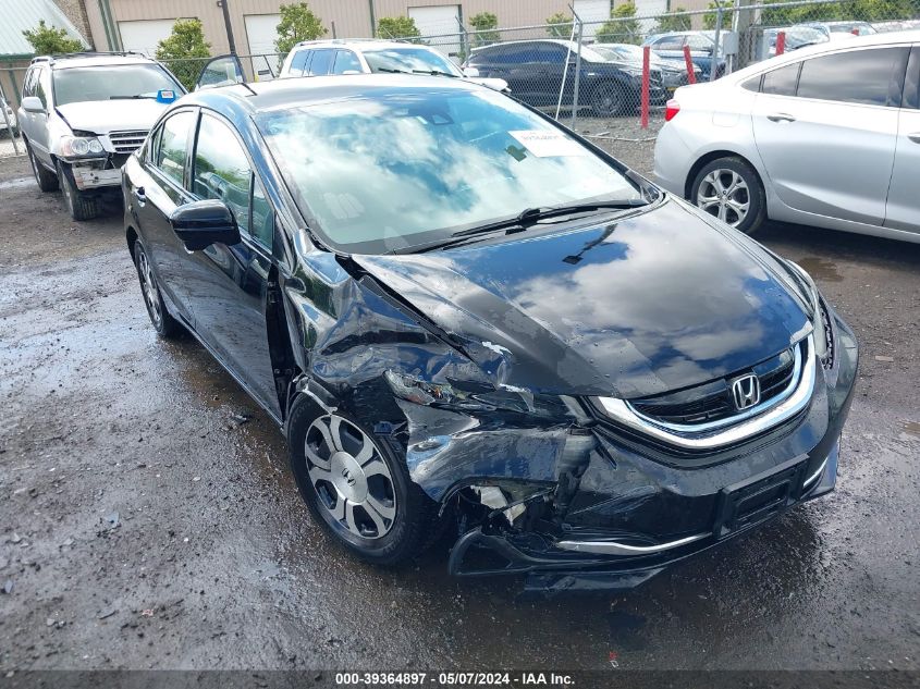 2014 Honda Civic Hybrid VIN: 19XFB4F27EE200702 Lot: 39364897