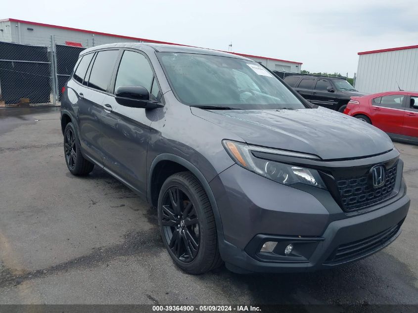 2020 Honda Passport 2Wd Sport VIN: 5FNYF7H21LB004175 Lot: 39364900