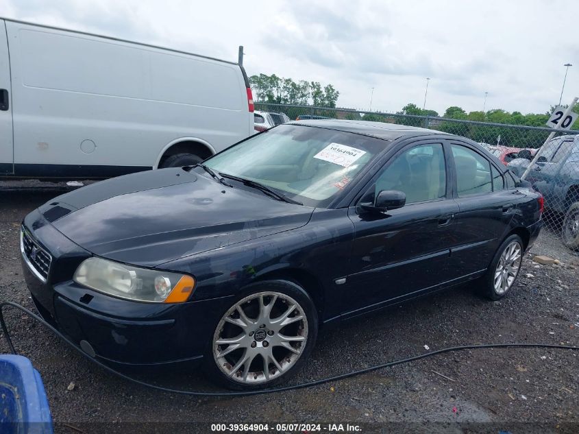 2005 Volvo S60 2.4/T5 VIN: YV1RS547652474207 Lot: 39364904