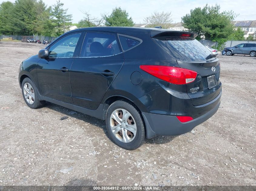 2010 Hyundai Tucson Gls VIN: KM8JT3AC1AU076368 Lot: 39364912