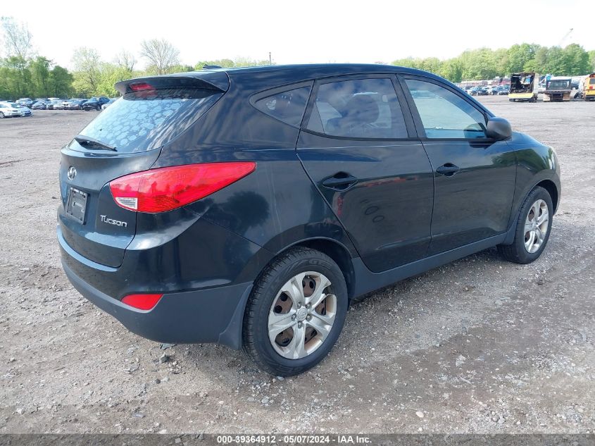 2010 Hyundai Tucson Gls VIN: KM8JT3AC1AU076368 Lot: 39364912