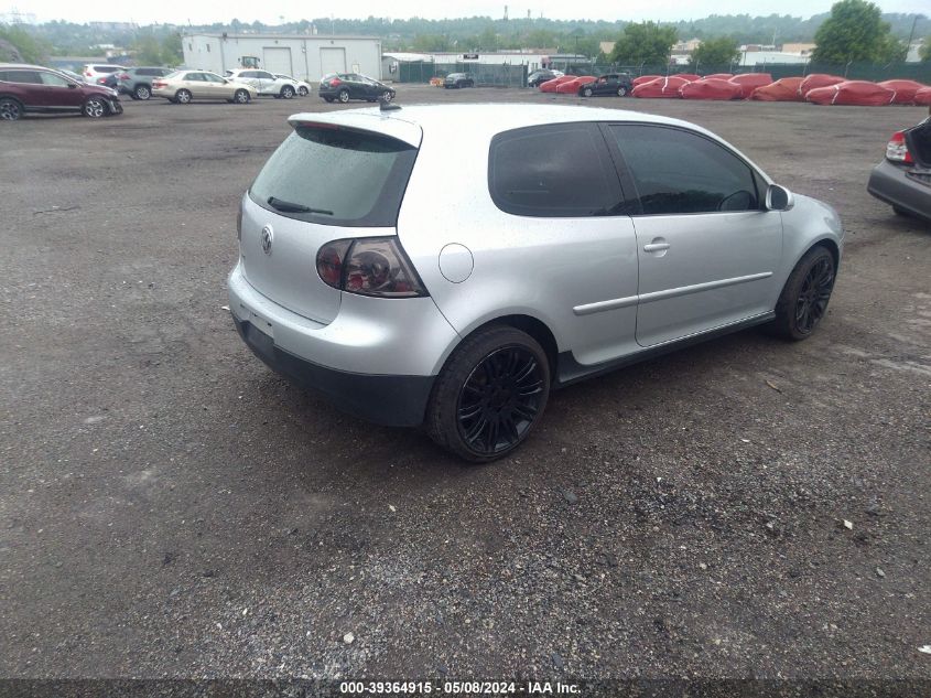 2007 Volkswagen Gti 2-Door/Fahrenheit VIN: WVWFV71K27W114593 Lot: 39364915