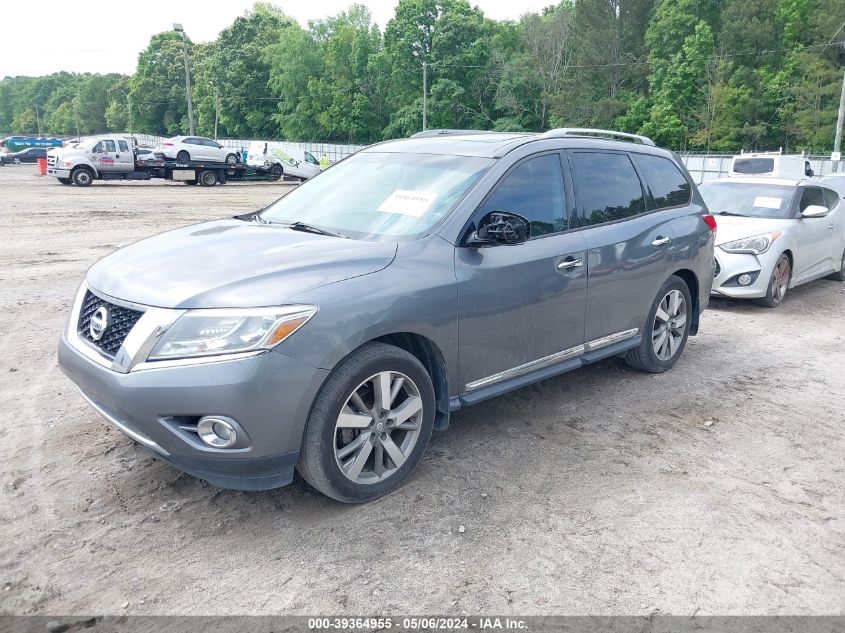 2015 Nissan Pathfinder Platinum VIN: 5N1AR2MM1FC632902 Lot: 39364955