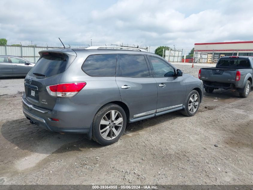 2015 Nissan Pathfinder Platinum VIN: 5N1AR2MM1FC632902 Lot: 39364955