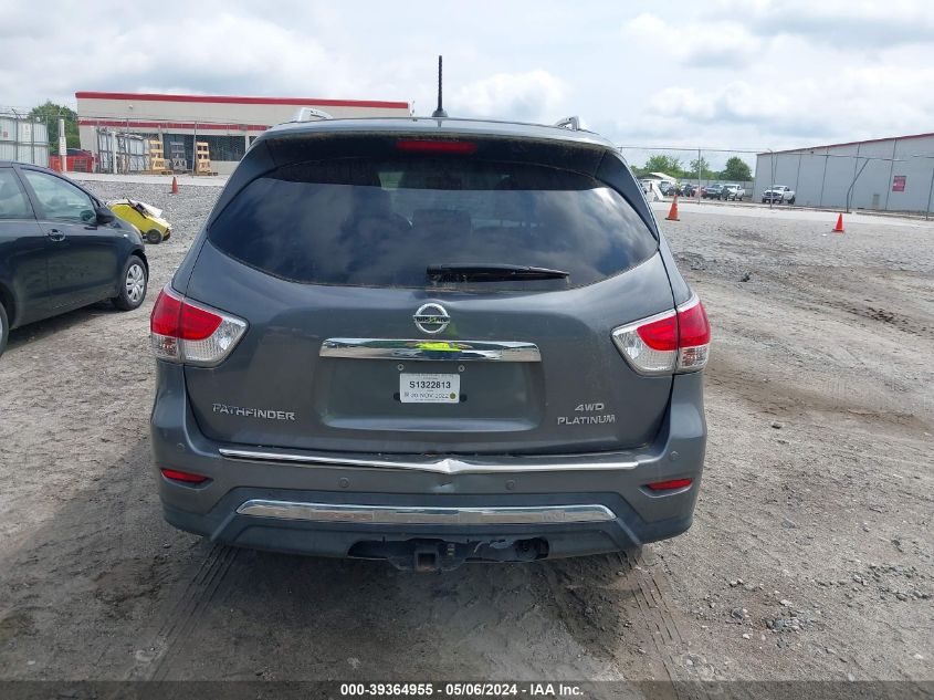 2015 Nissan Pathfinder Platinum VIN: 5N1AR2MM1FC632902 Lot: 39364955