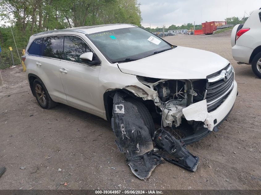 2014 Toyota Highlander Xle V6 VIN: 5TDKKRFH5ES009091 Lot: 39364957