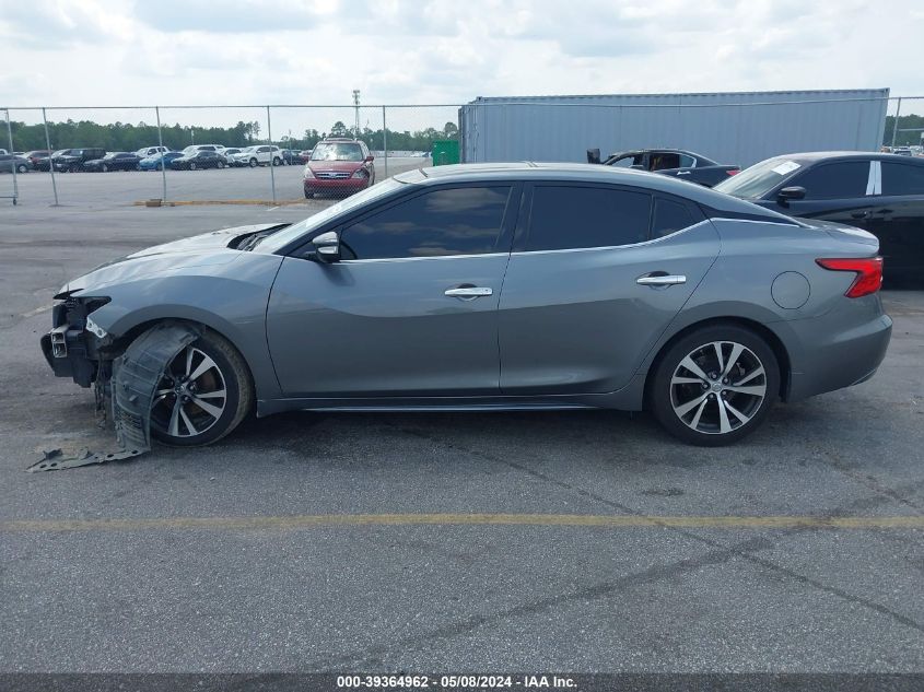 2016 Nissan Maxima 3.5 Platinum VIN: 1N4AA6AP8GC429661 Lot: 39364962