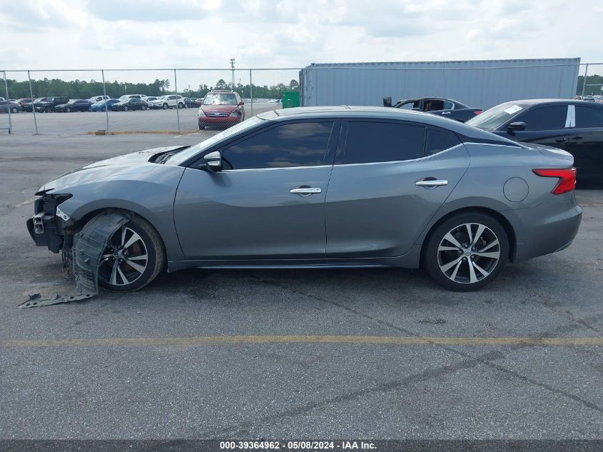 2016 Nissan Maxima 3.5 Platinum VIN: 1N4AA6AP8GC429661 Lot: 39364962